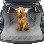 FrontPet Cargo Cover for Dogs, Water Resistant Pet Cargo Liner Dog Seat Cover Mat for SUVs Sedans Vans with Bumper Flap Protector, Non-Slip, Backseat Cover, Trunk Liner Universal Fit (X-Large/Black)