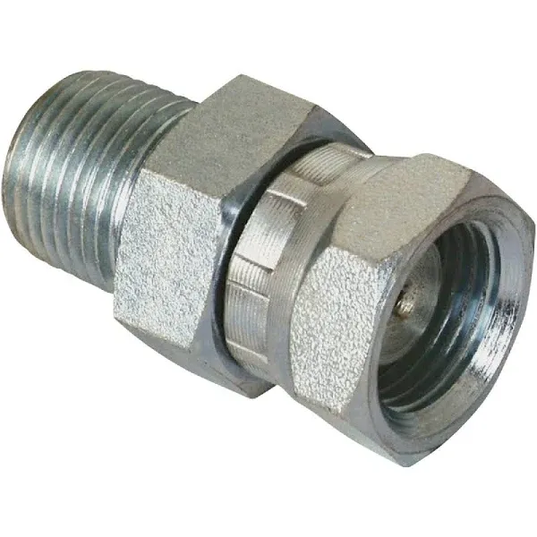 Apache 39004375 1/2" male Pipe x 1/2" Female Pipe Swivel, Hydraulic Adapter