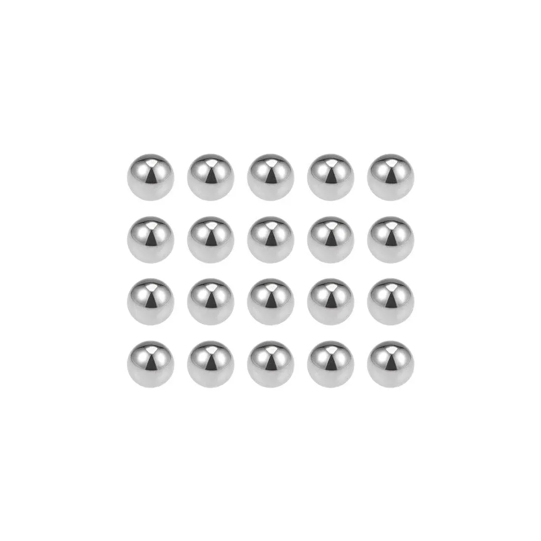 Precision Balls 7.5mm Solid Chrome Steel G10 for Bearing Keychain Wheel 20pcs