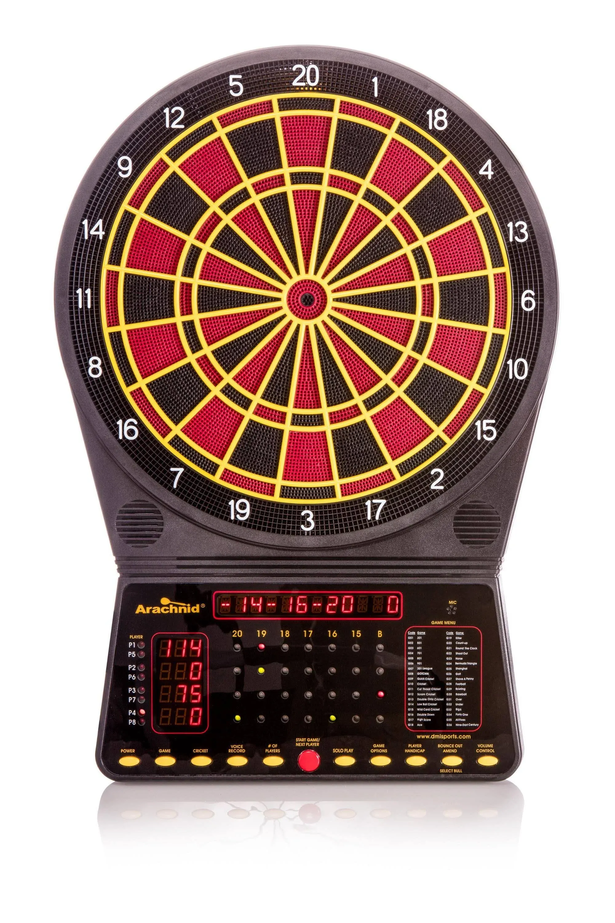 Arachnid Cricket Master 300 Electronic Dartboard Game