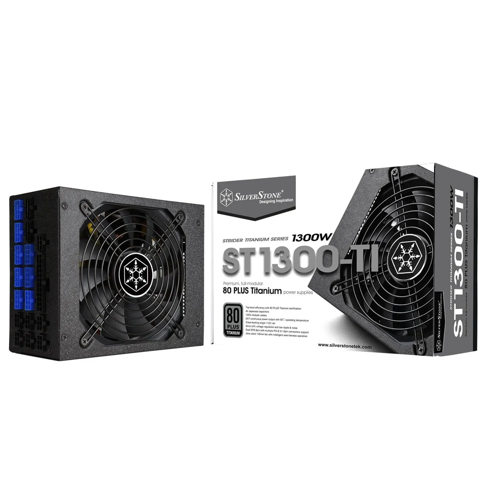 1300W, ATX, Single +12V Rails with 66A Output, Silent 120mmFan with 18dBA ...