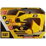 CAT Construction Toys, 11.5" Power Haulers Excavator, Realistic Lights & Sounds, Motion Drive Technology, Working Features, and Interactive Play for Ages 3+