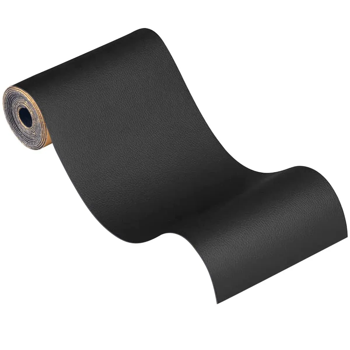 Leather Repair Patch Tape Self-Adhesive for Sofa Couches Car Seats Black