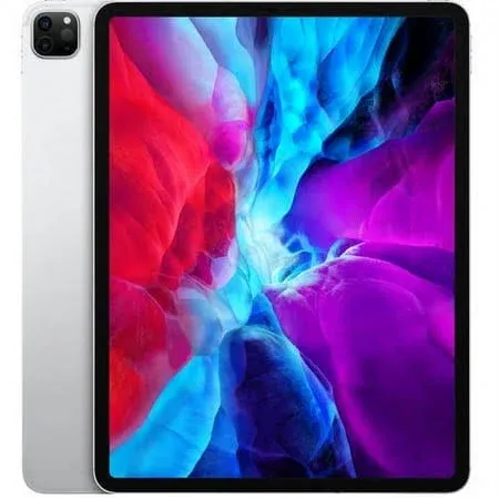 Apple iPad Pro (12.9 pulgadas, Wi-Fi + celular, 128 GB) (4ª generación, 2020, renovado), plateado