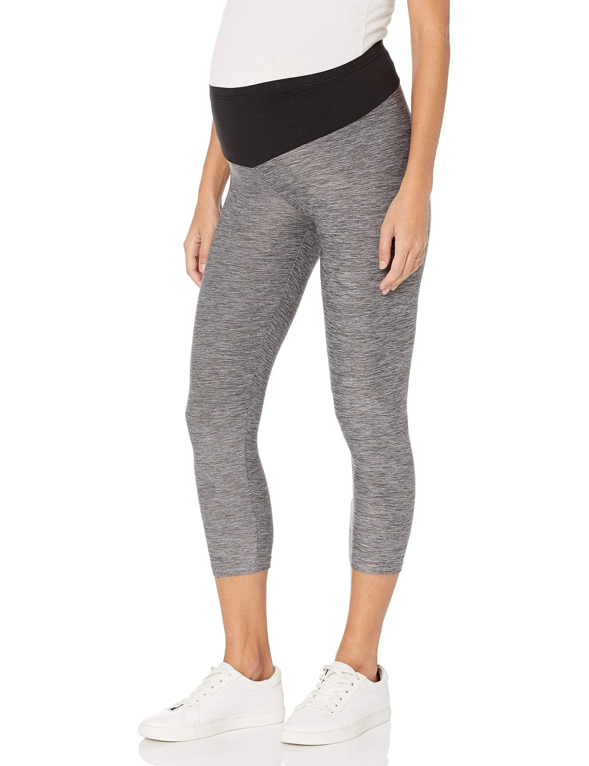 Under Belly Soft Knit Capri Maternity Leggings