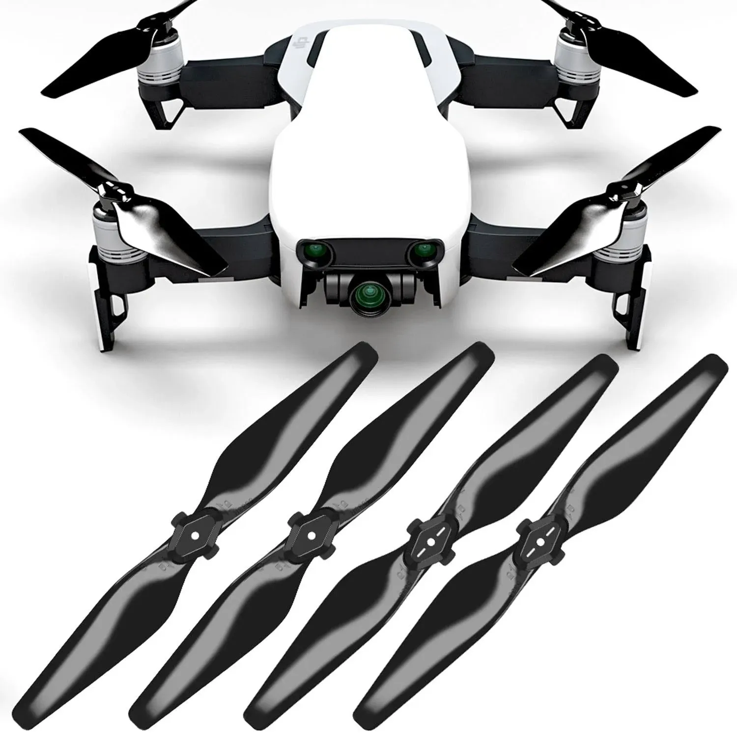 MAS Upgrade Propellers for DJI Mavic Air in Black - X4 in Set