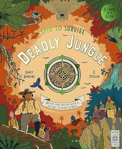 Spin to Survive: Deadly Jungle: Decide your destiny with a pop-out fortune spinner