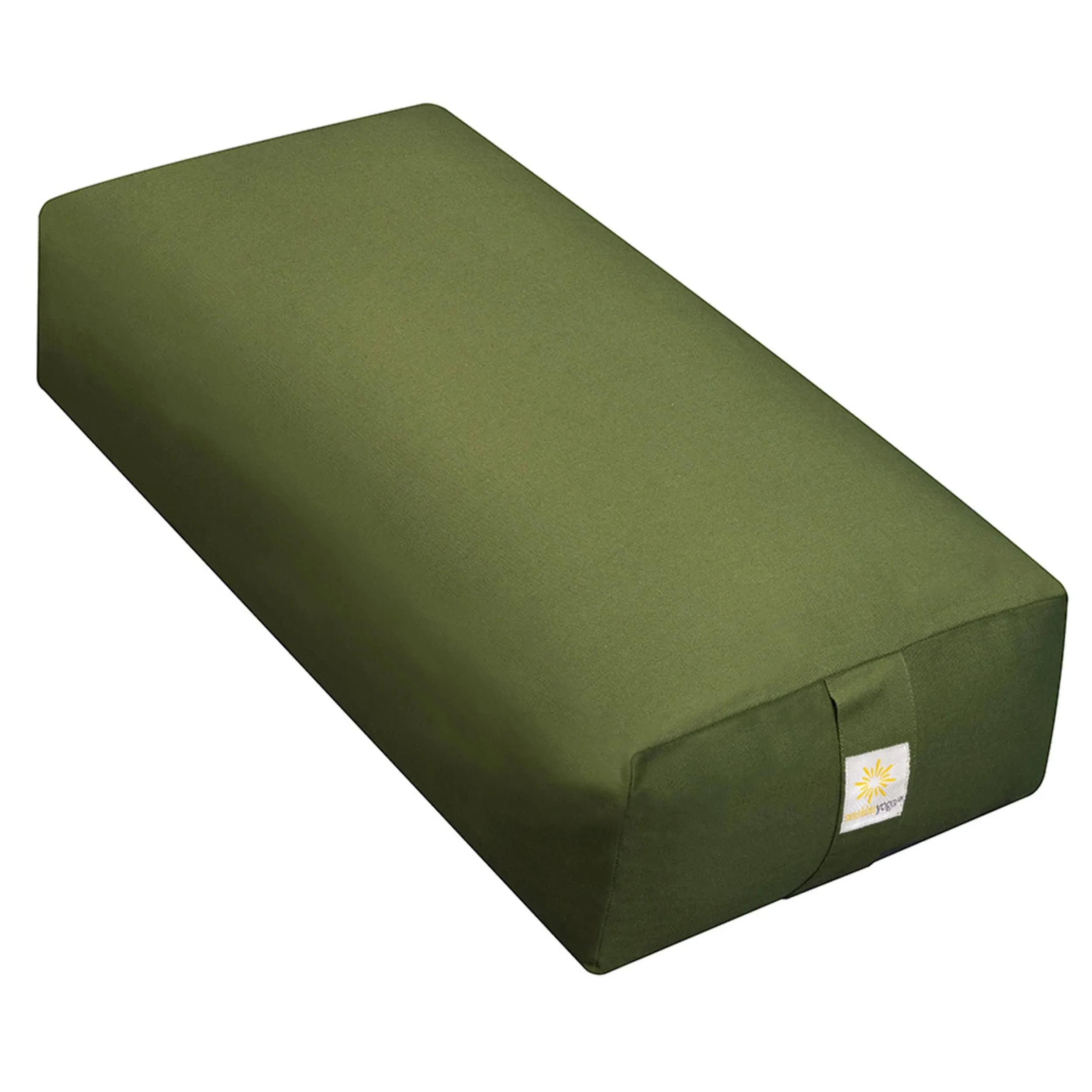 Deluxe Large Rectangular Yoga Bolster (24"L x 6"H x 12"W)