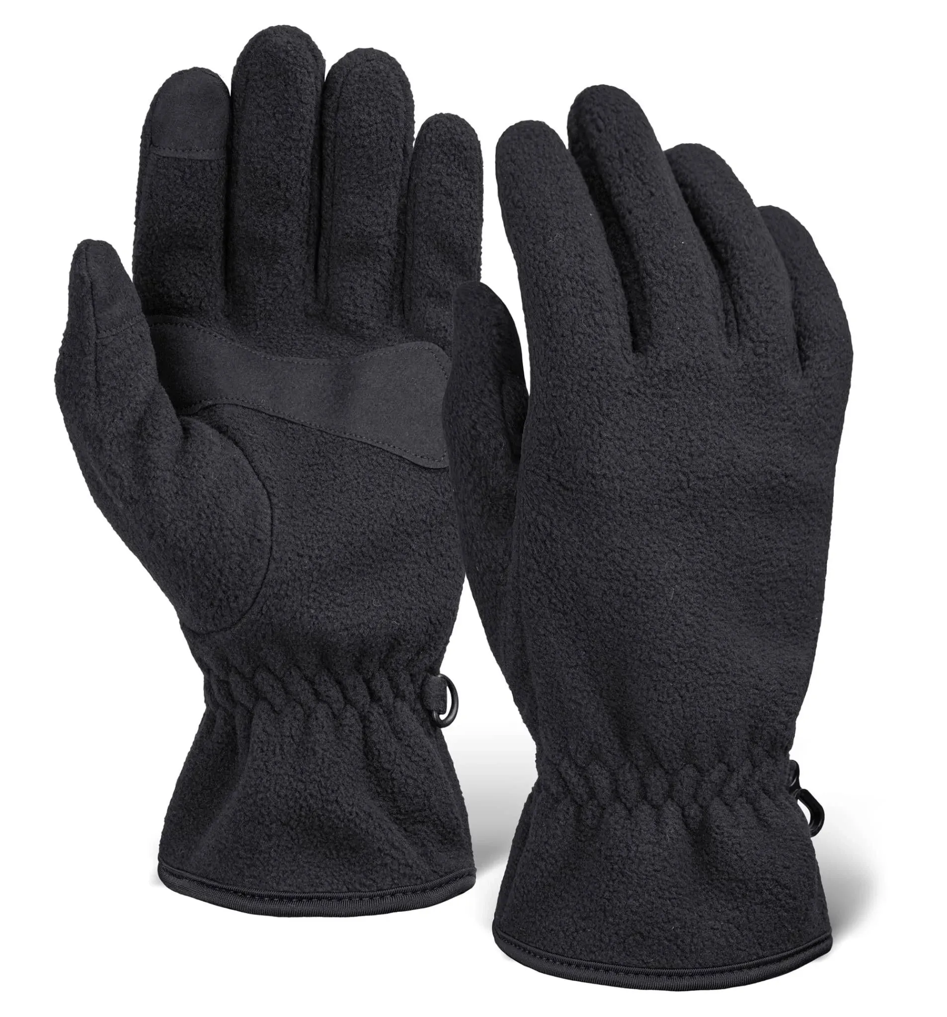 Tough Outdoors Fleece Winter Gloves - Thermal Driving Winter Gloves Women &amp; Men 