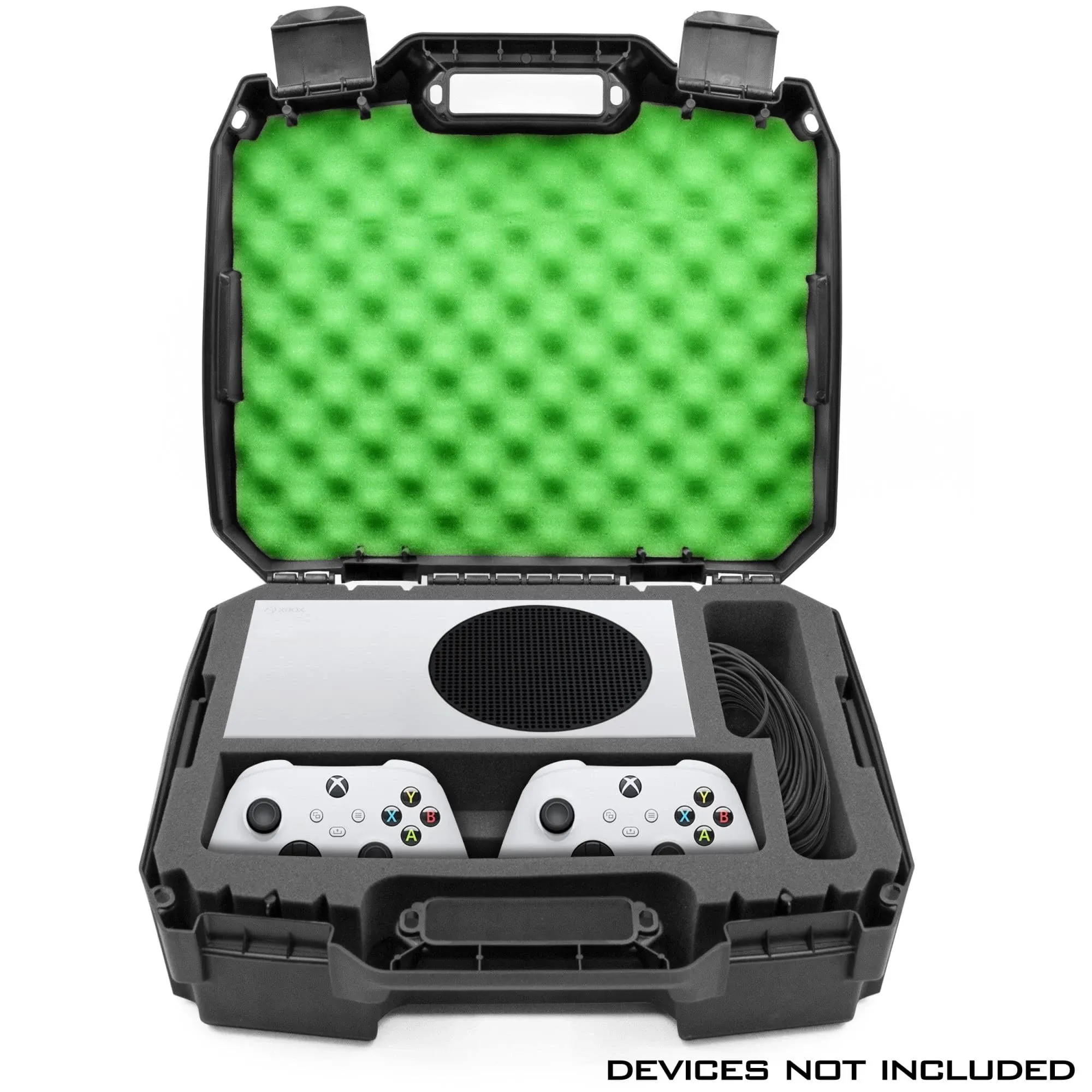 CASEMATIX Hard Shell Travel Case Compatible with Xbox Series S Console