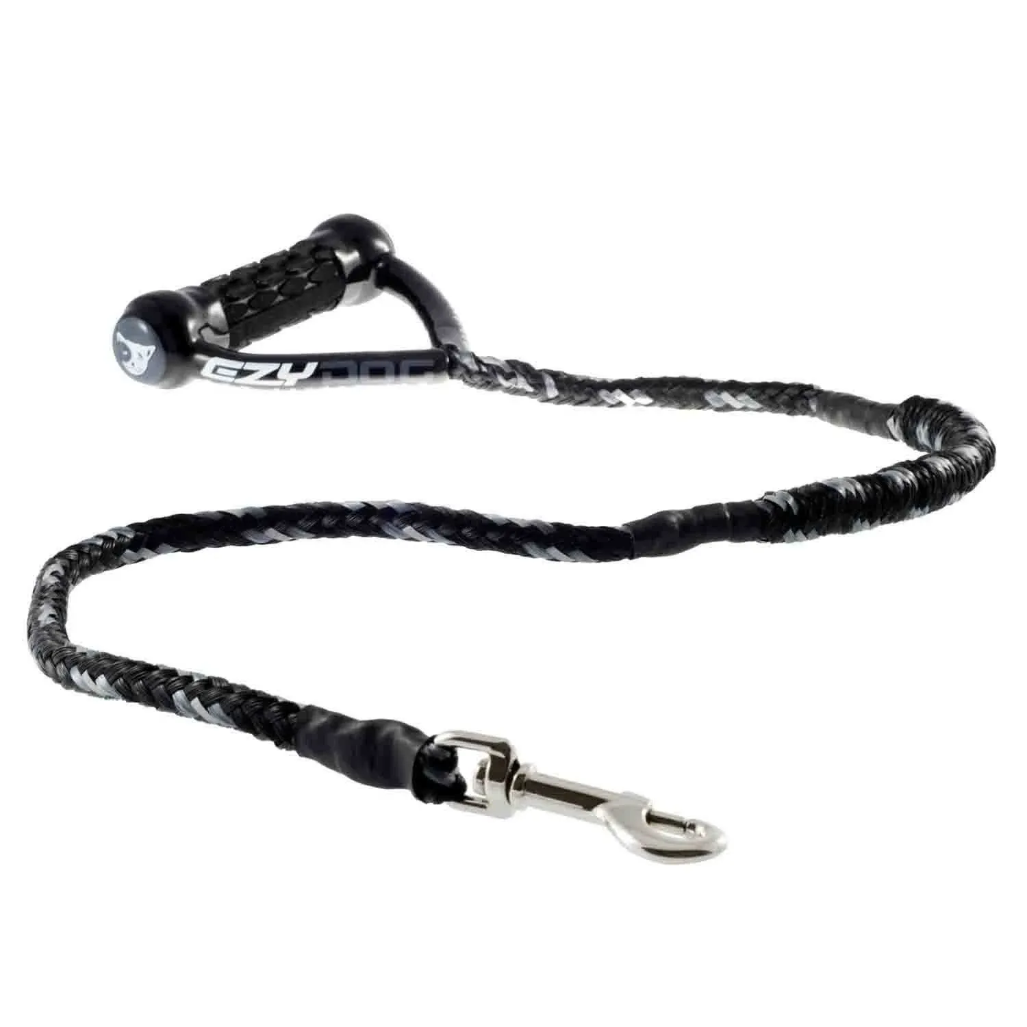 EzyDog Cujo Shock Absorbing Dog Leash, Black, 40-in