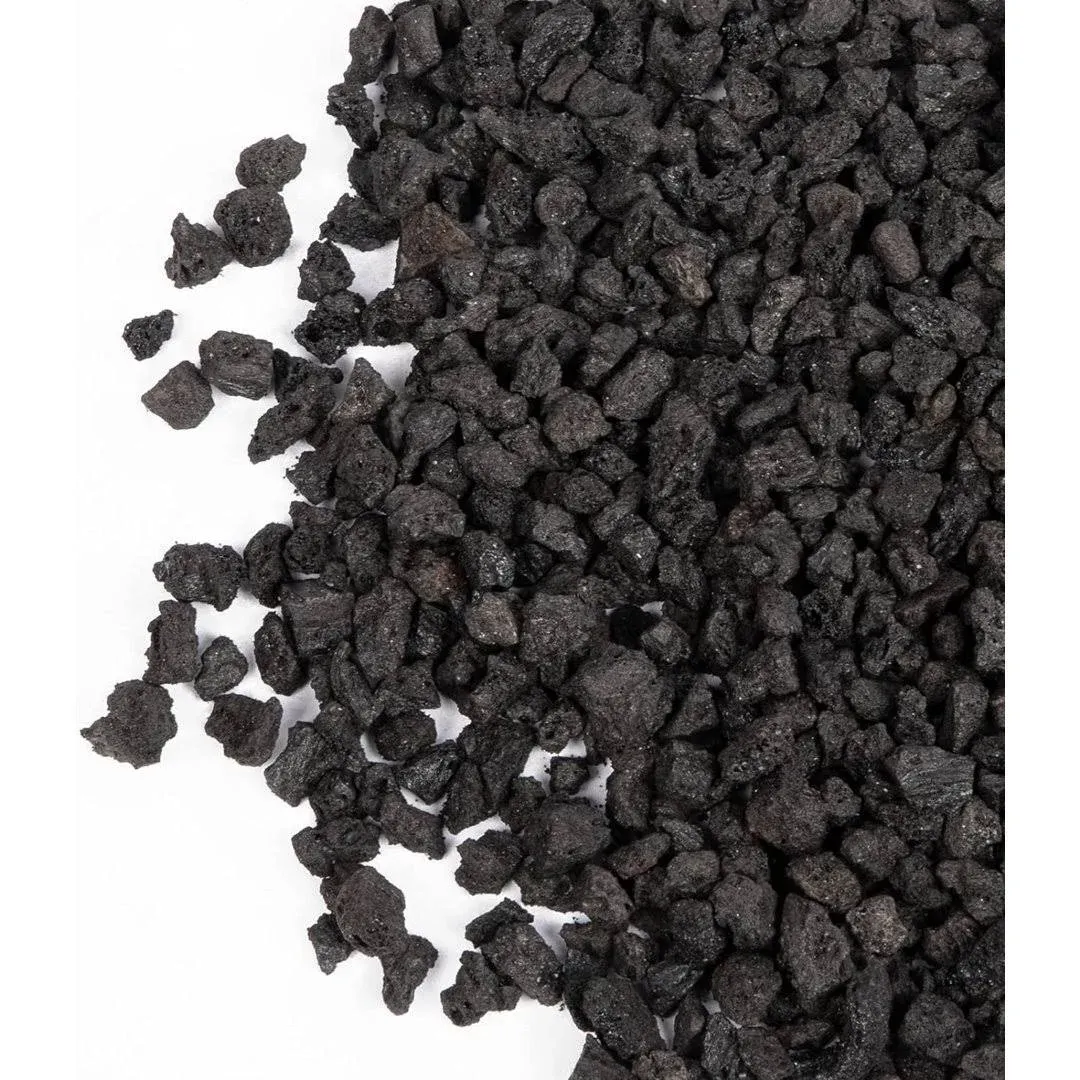 GASPRO 2.5lbs Lava Rocks for Plants, 1/5 Inch Black Gravel for Succulent, Cactus, Bonsai Tree, Pure Volcanic Rocks, Top-Dressing, Good Drainage