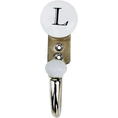 Indian Shelf Alphabet L Wall Hooks| L Letter Coat Hook Modern| L Alphabet Key ...