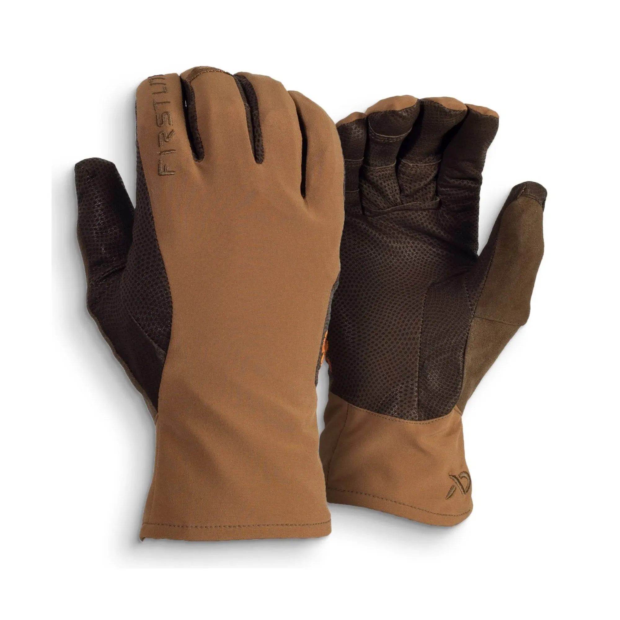 First Lite Catalyst Soft Shell Glove - Lightweight Fleece Insulated Camo Hunting Gloves