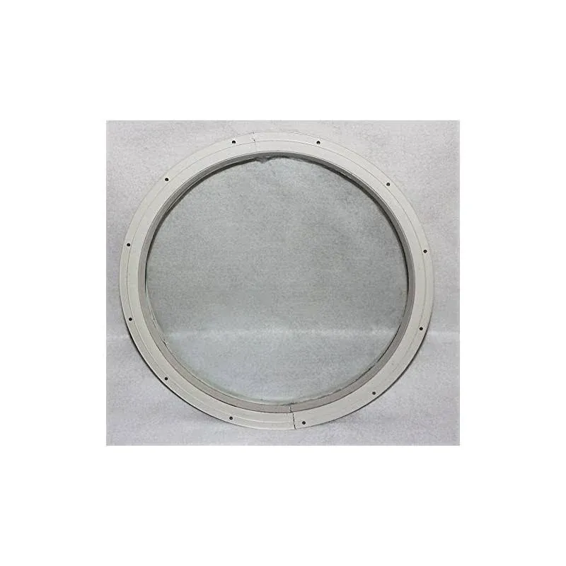 Shed Windows and More, Round Shed Window, White Small 16" Round Window, Playhouse Round Window