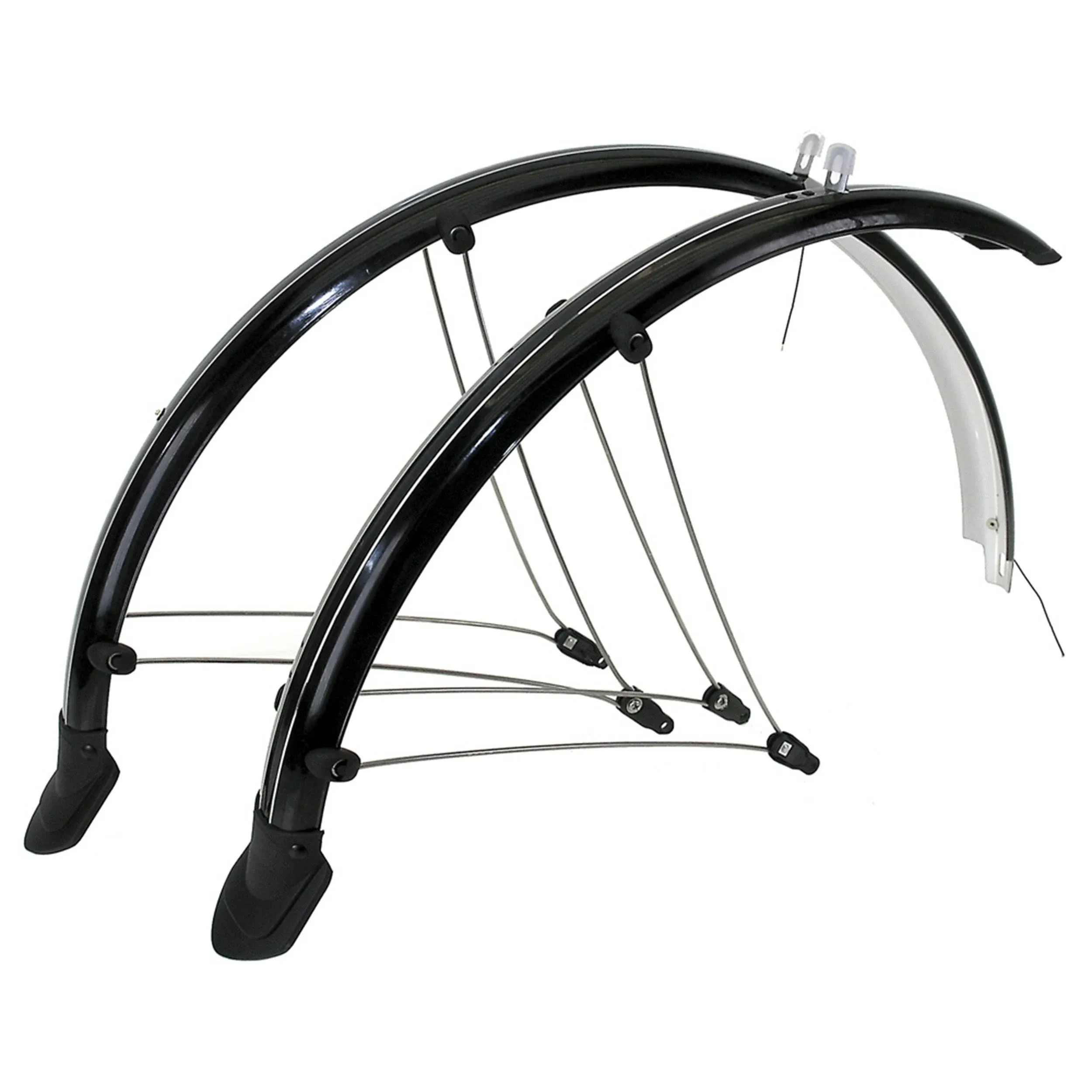 Mighty Extra Large Mudguard Set Black, 26"