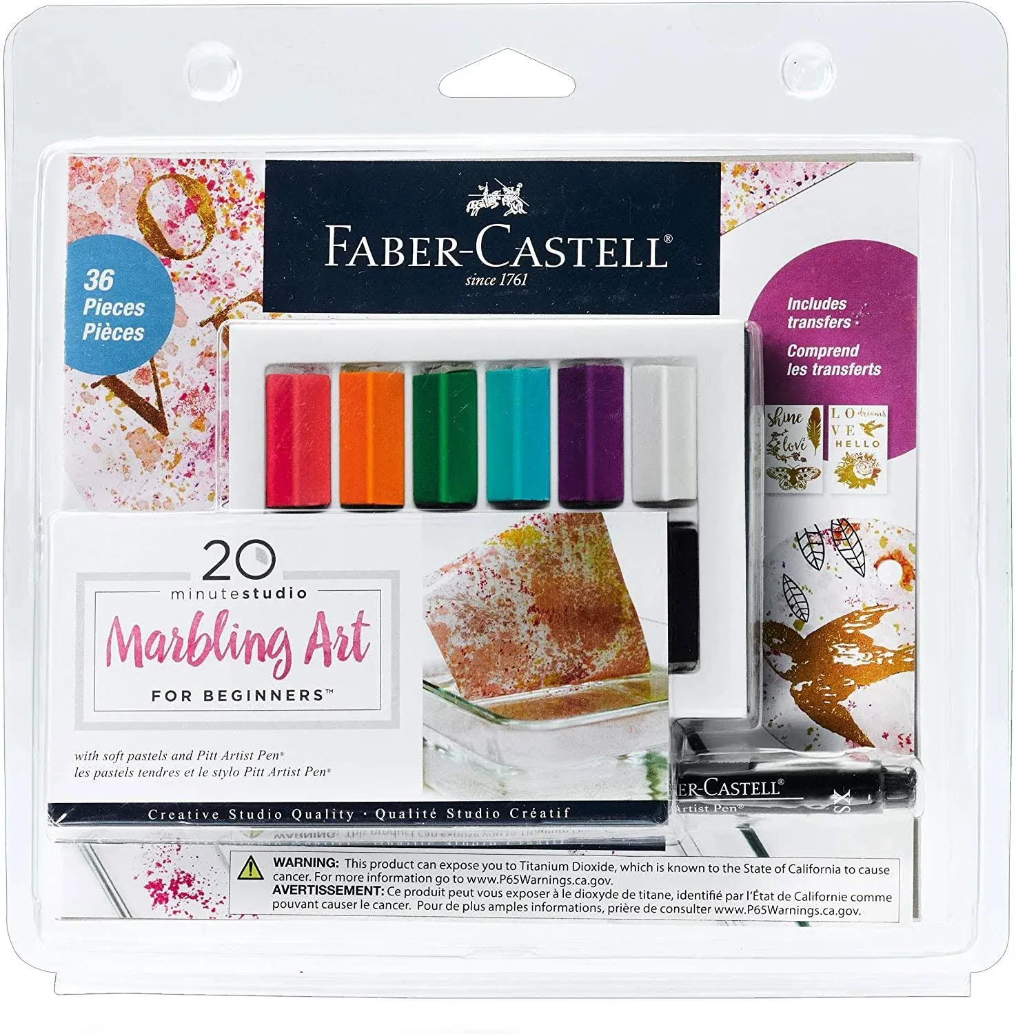 Faber-Castell Marbling Art for Beginners