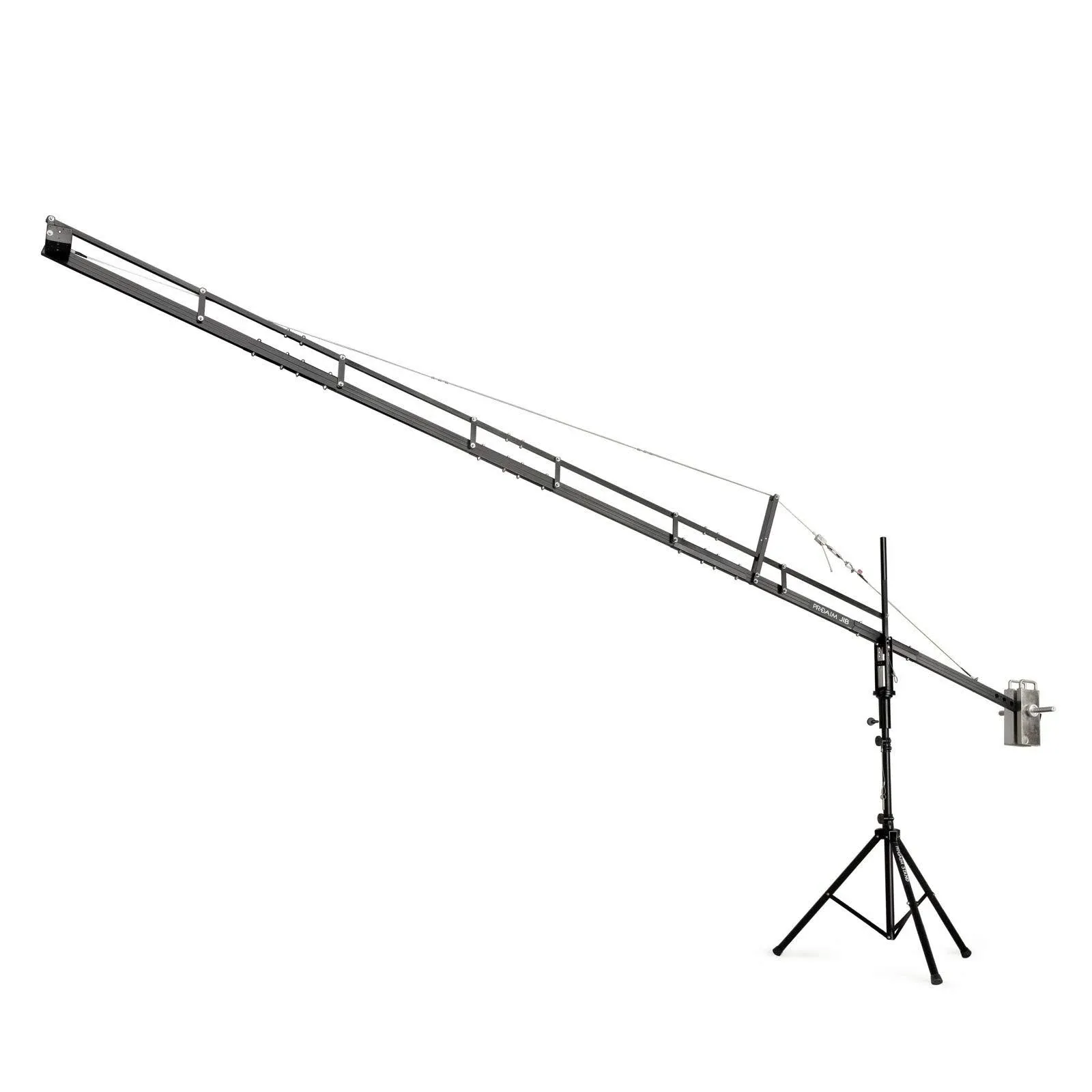 Proaim 18ft Camera Crane Jib with Stand for Gimbals, Pan-Tilt &amp; Fluid Head