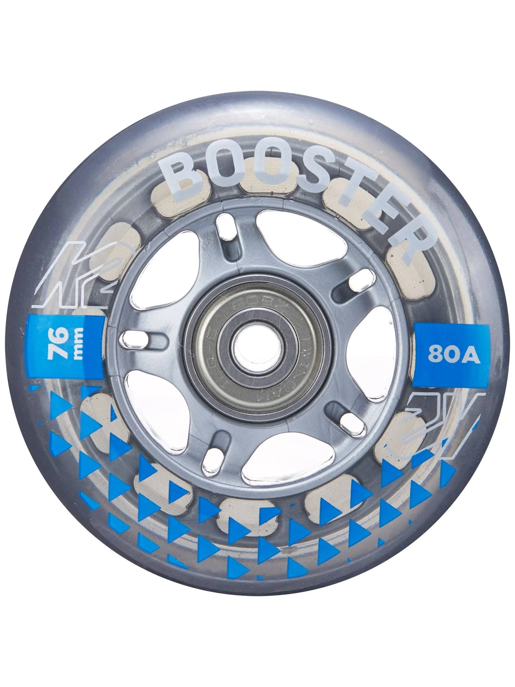 K2 Skate Booster 76Mm/80A 8-Wheel Pack with ILQ 5 Bearings