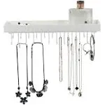 J JACKCUBE DESIGN Jewelry Organizer Necklace Holder with 23 Hooks