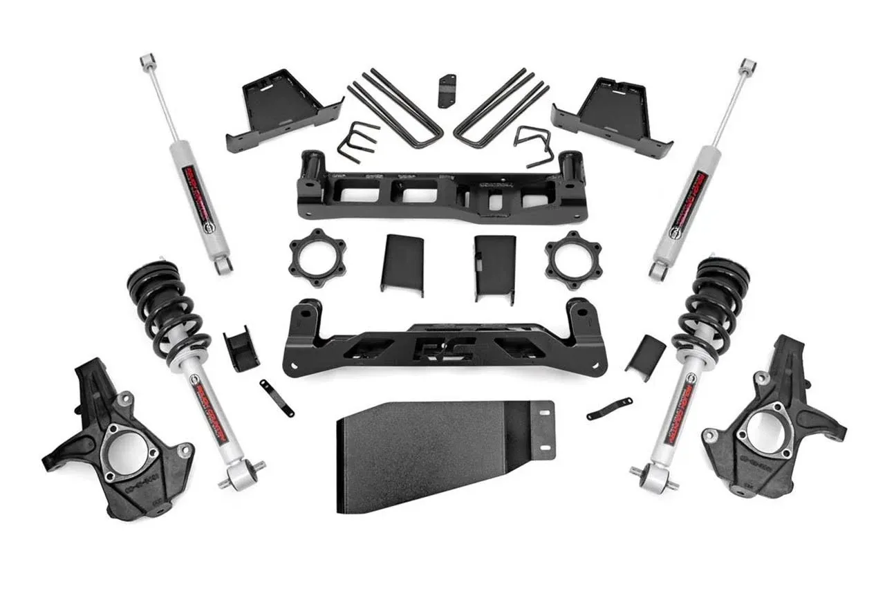 Rough Country 7.5" Lift Kit w/N3 Struts for 2007-2013 Chevy/GMC 1500 4WD - 26431