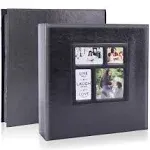 Artmag Photo Album 4x6 600 Photos, Large Capacity Wedding Family Leather Cover