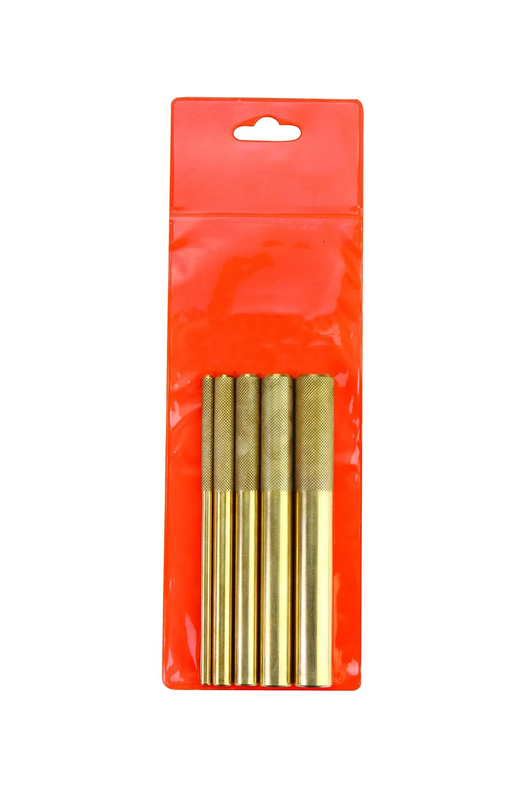 Drift Punch Set, Brass, 5 pcs.