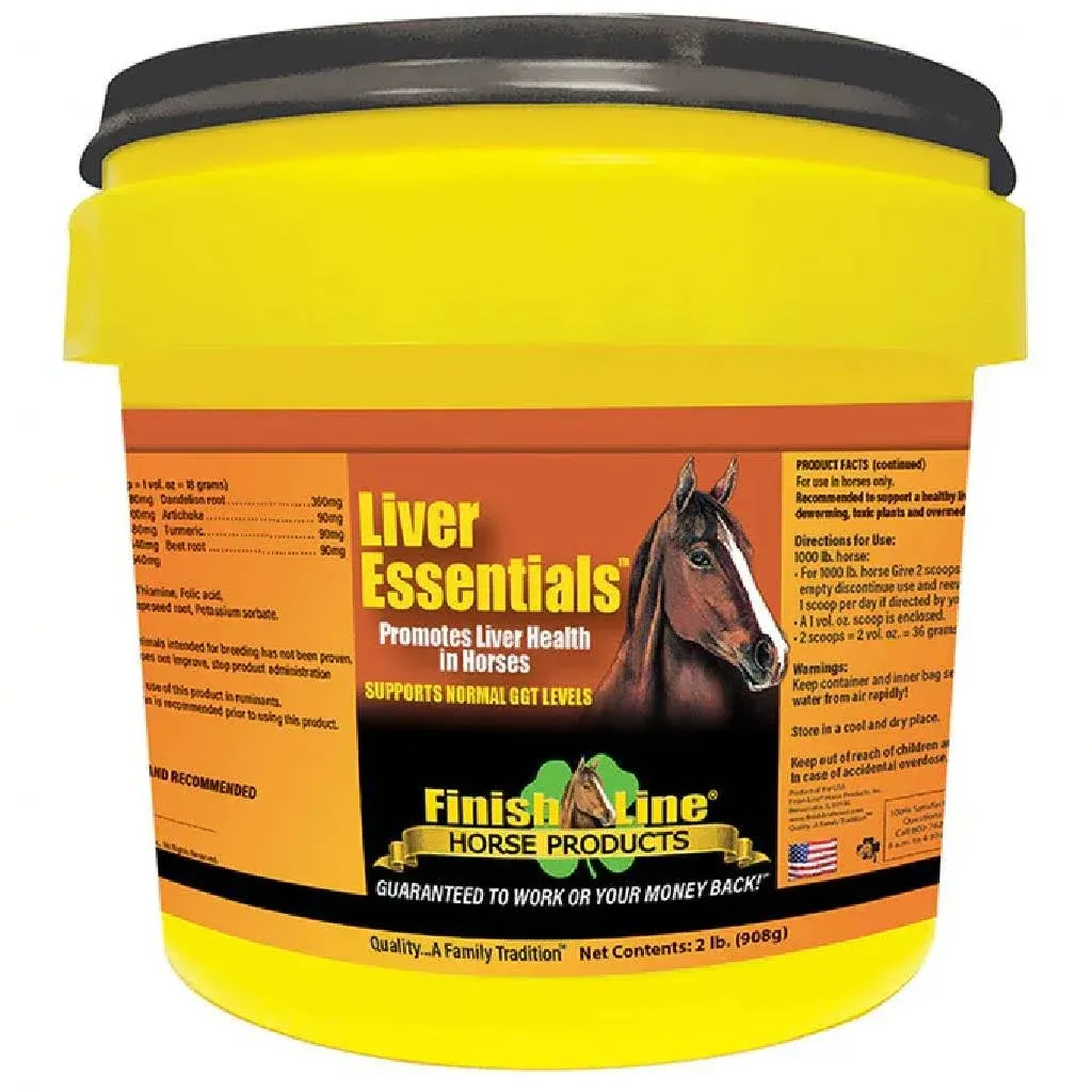 Finish Line Liver Essentials Liver Health Support For Horses (2 lb)