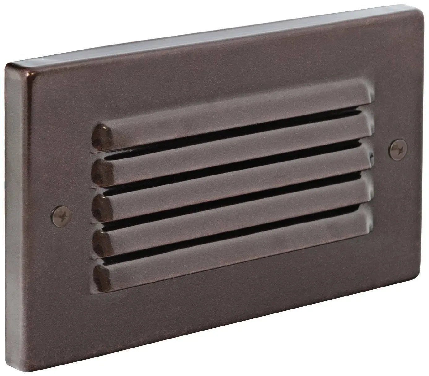 Horizontal LED Step Light Bronze