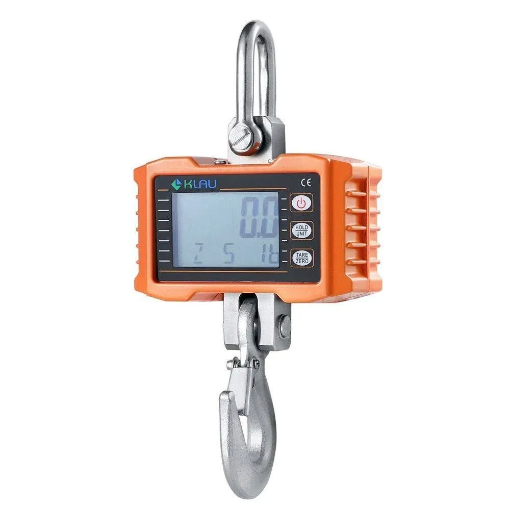 1000 Kg 2000 Lb Digital Industrial Heavy Duty Crane Hanging Scale Smart Hoist Or