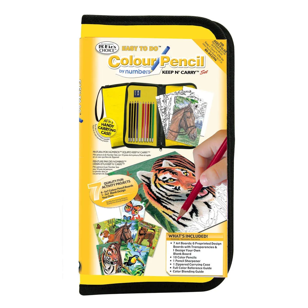 Royal & Langnickel Big Kid's Choice Easy to Do Keep 'n Carry Set Color Pencil by ...