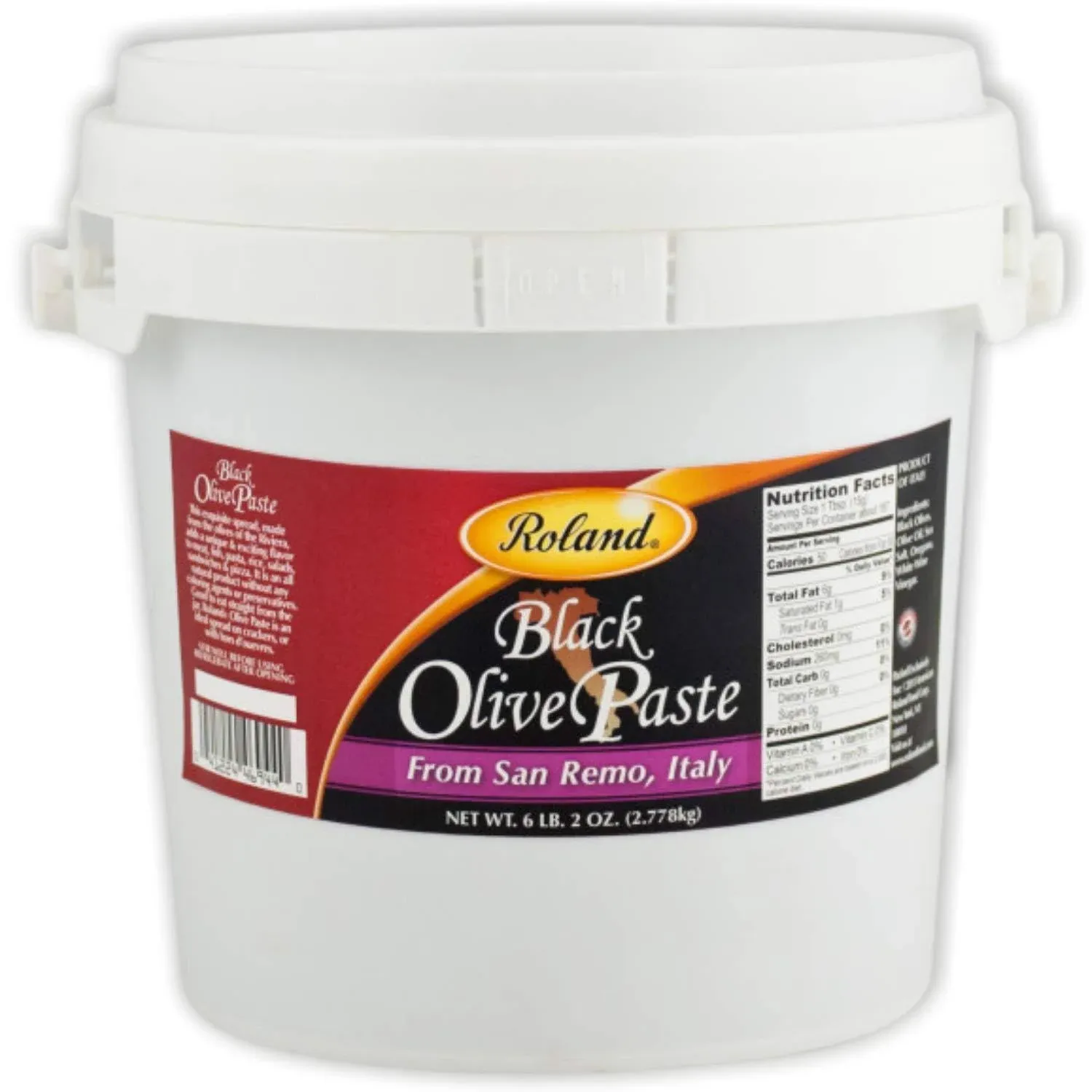 Roland Olive Paste, Black, 98 Ounce