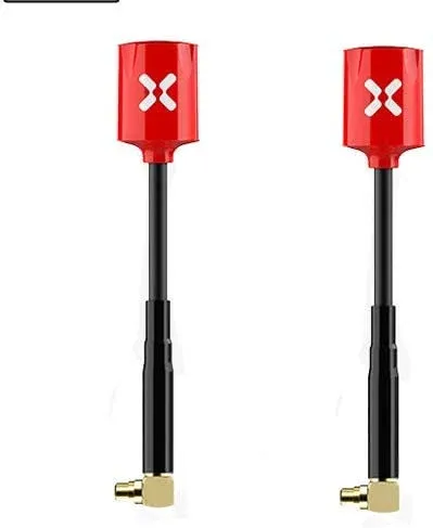 FOXEER 2pcs FPV Antenna Lollipop V4 5.7G 2.6dBi Super Mini RHCP Stubby Antenn...