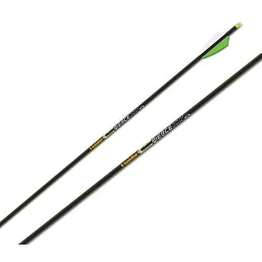 Gold Tip Pierce Arrows - 300 2 in. Fusion x Vanes 6 Pk.