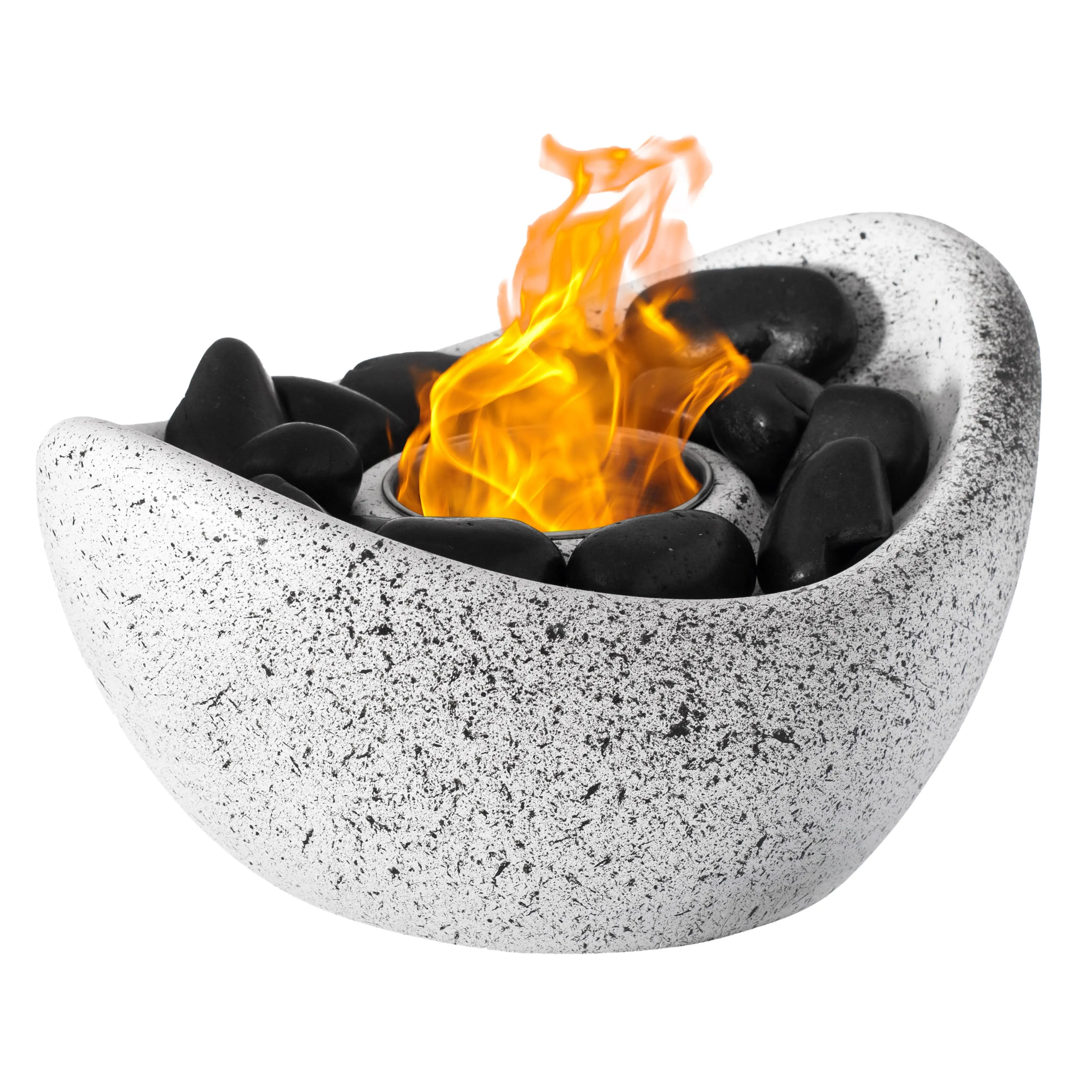 Tabletop Fireplace Portable Fire Pit | Rubbing Alcohol Fireplace Indoor Outdo...