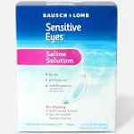 Bausch Lomb Sensitive Eyes Plus Saline Solution