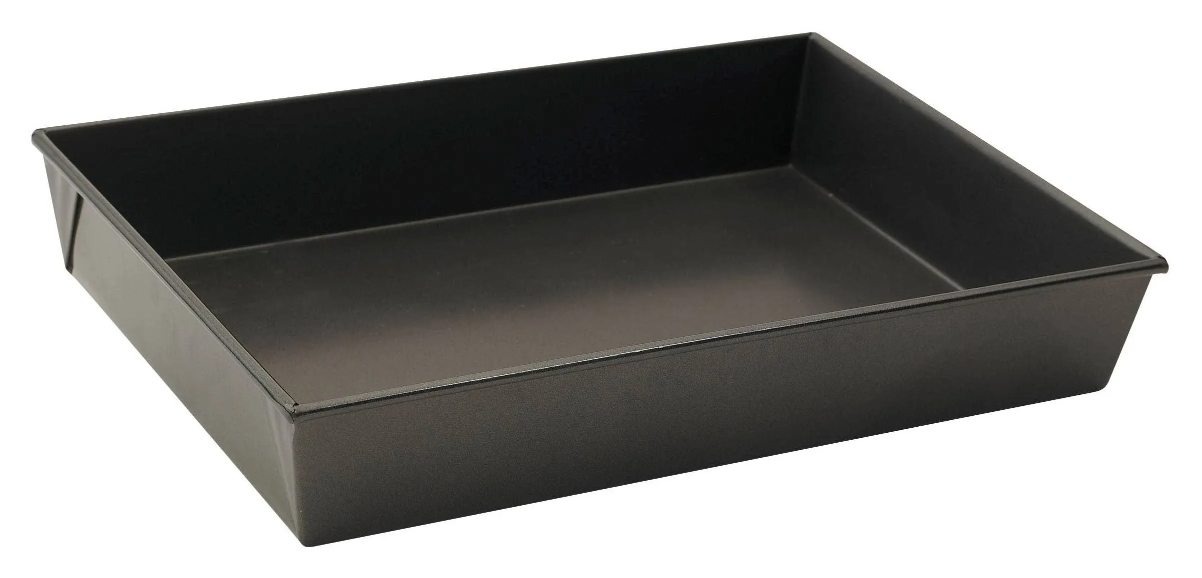 Winco HRCP-1812 Aluminized Steel 12" x 18" x 3" Rectangular Non-Stick Cake Pan