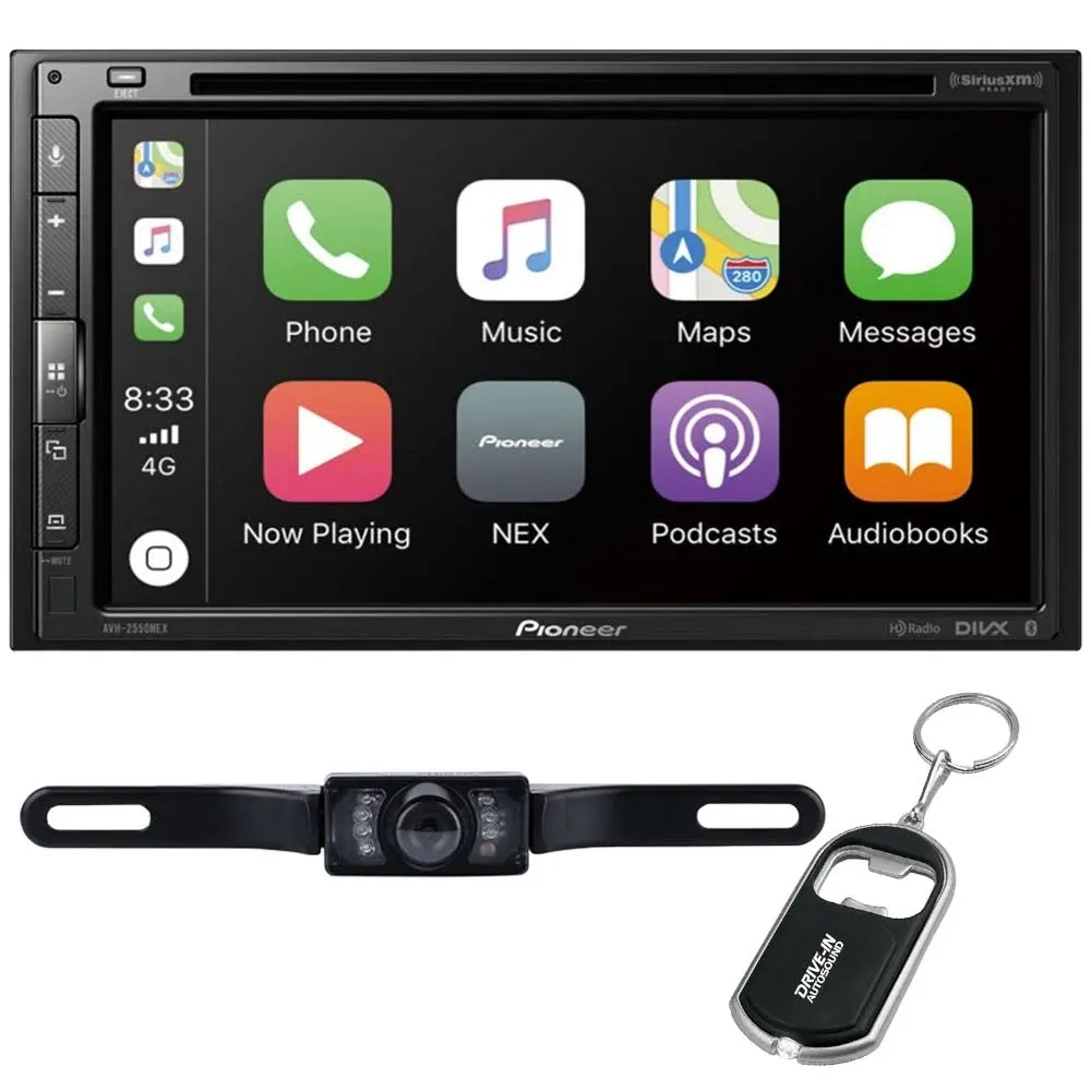 New Pioneer Avh-2550nex Multimedia DVD Receiver Camera