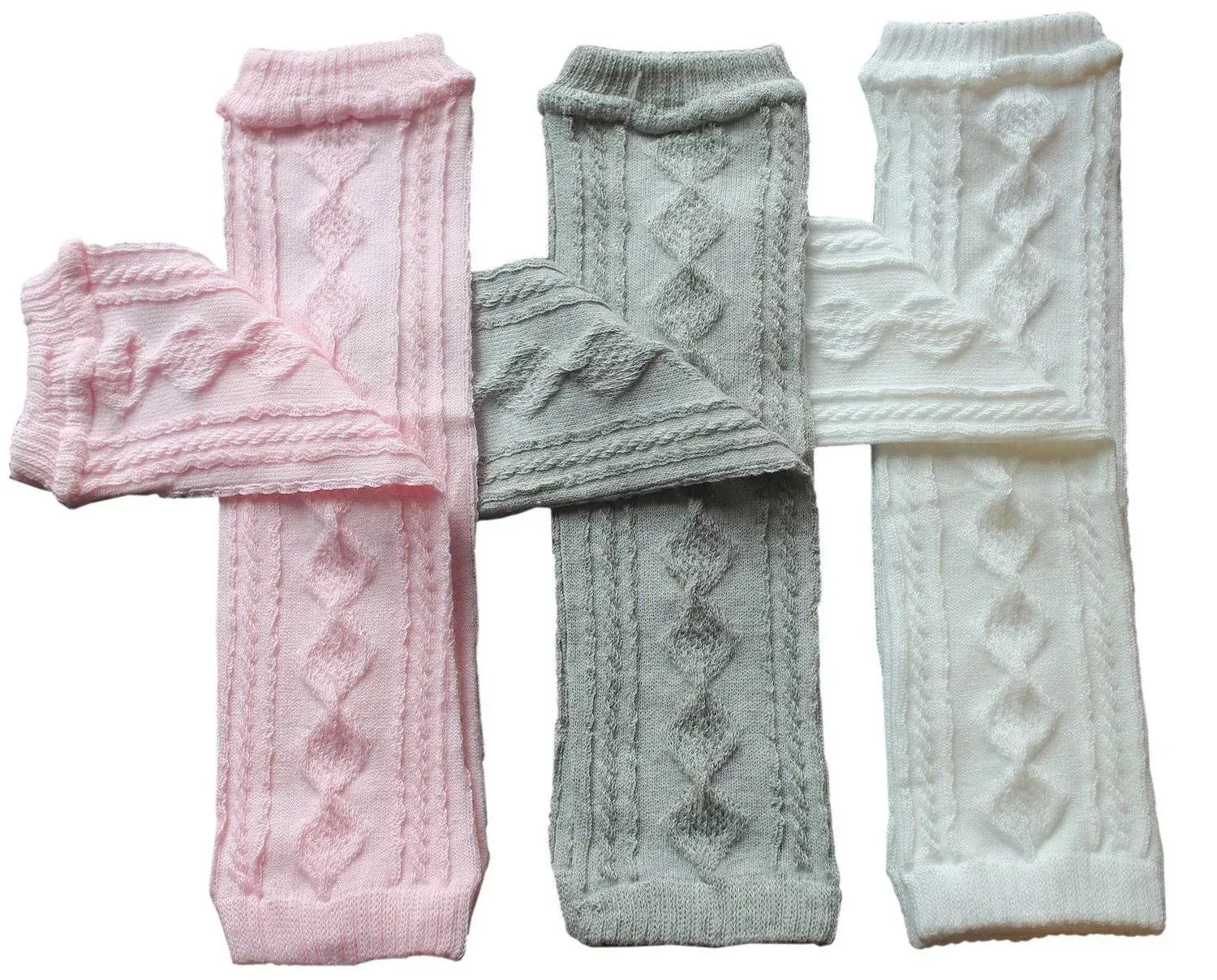 Toptim Unisex Baby Knitted Leg Warmers for Little Girls, Toddlers & Children