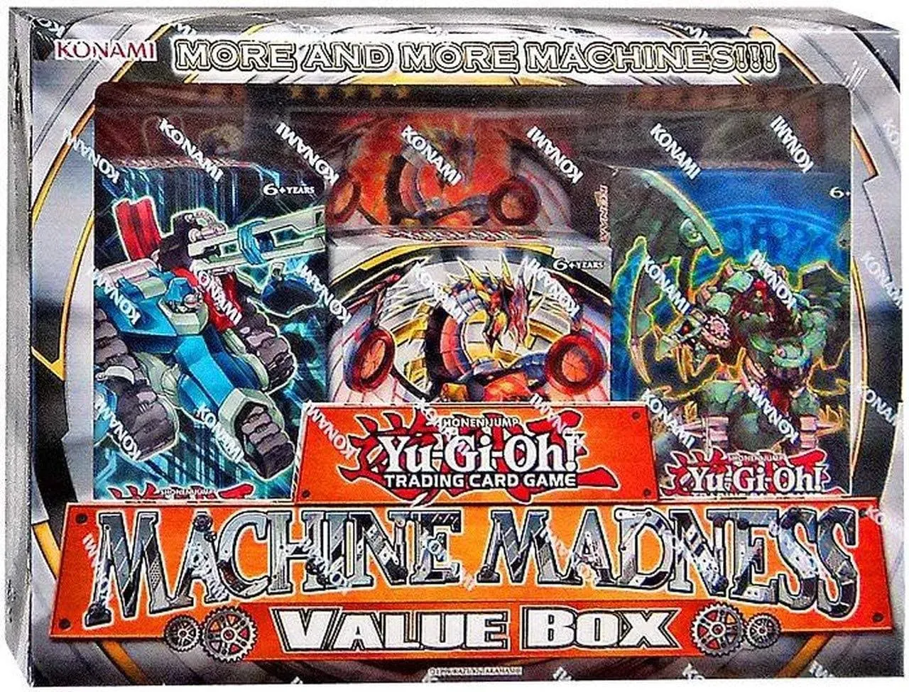 Yu Gi Oh Machine Madness Value Box 3 Structure Deck 3 Jumbo Card Cyber Dragon