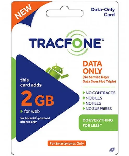 Tracfone Data 2GB Pin Add-On