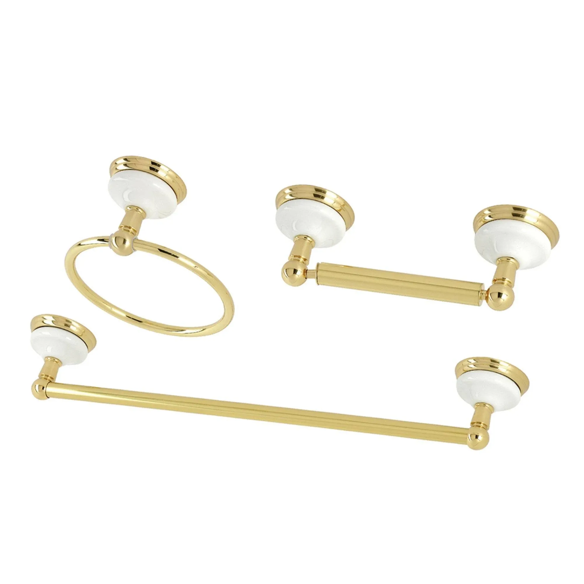 Kingston Brass Victorian 3-Piece Bathroom Hardware