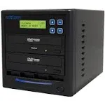 PlexCopier 24X 1 to 1 CD DVD M-Disc Supported Duplicator Copier Tower with Free Copy Protection