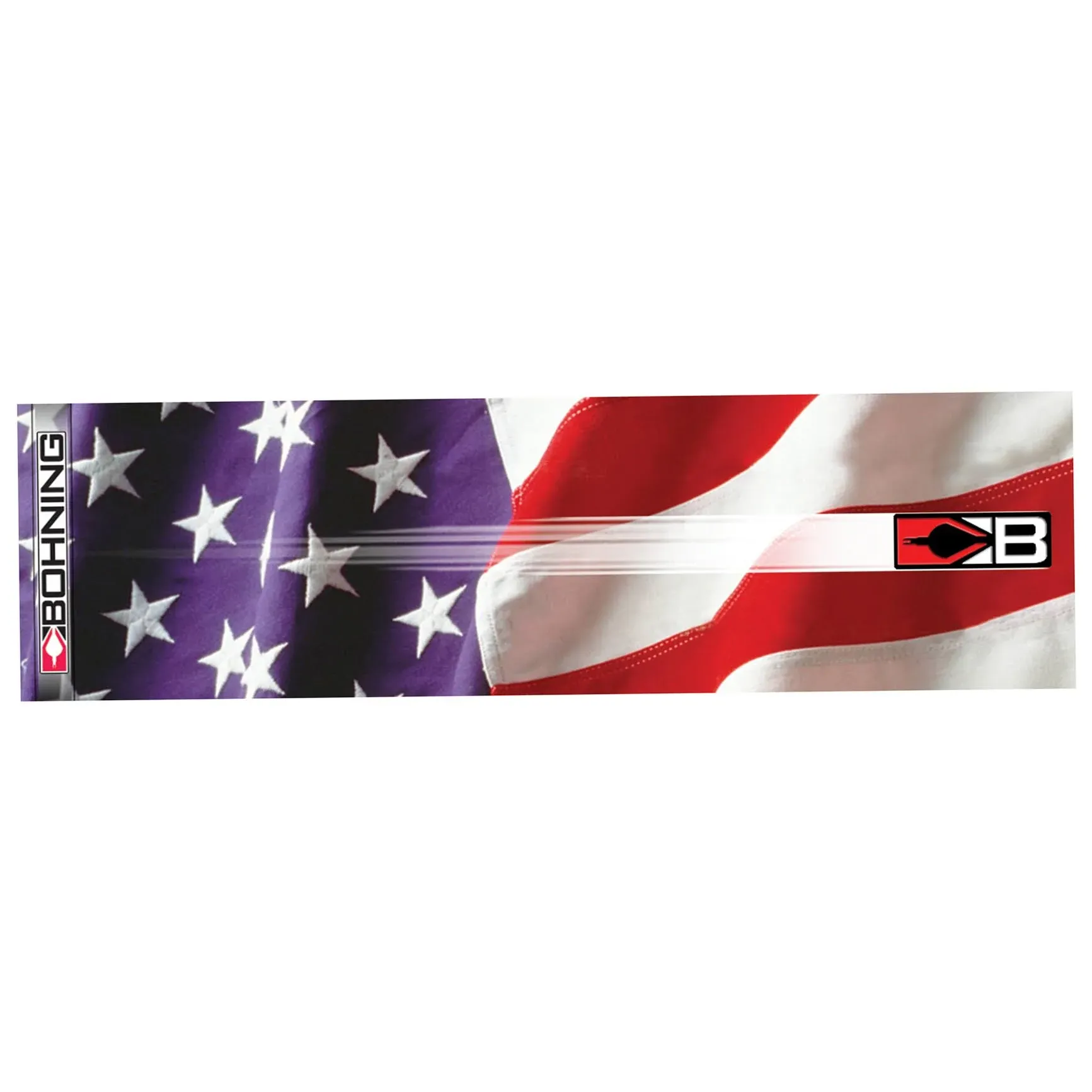 Bohning Archery Club Stars & Stripes HD Standard Arrow Wrap, 12pk