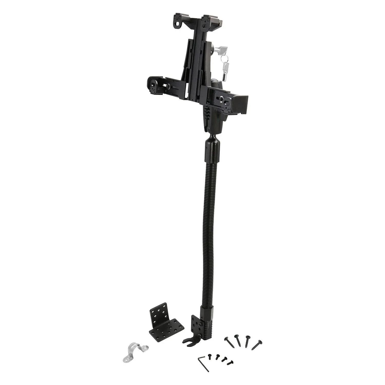 Arkon TAB58825MM Robust Locking Seat Rail or Floor Tablet Mount for iPad Air 2 ...