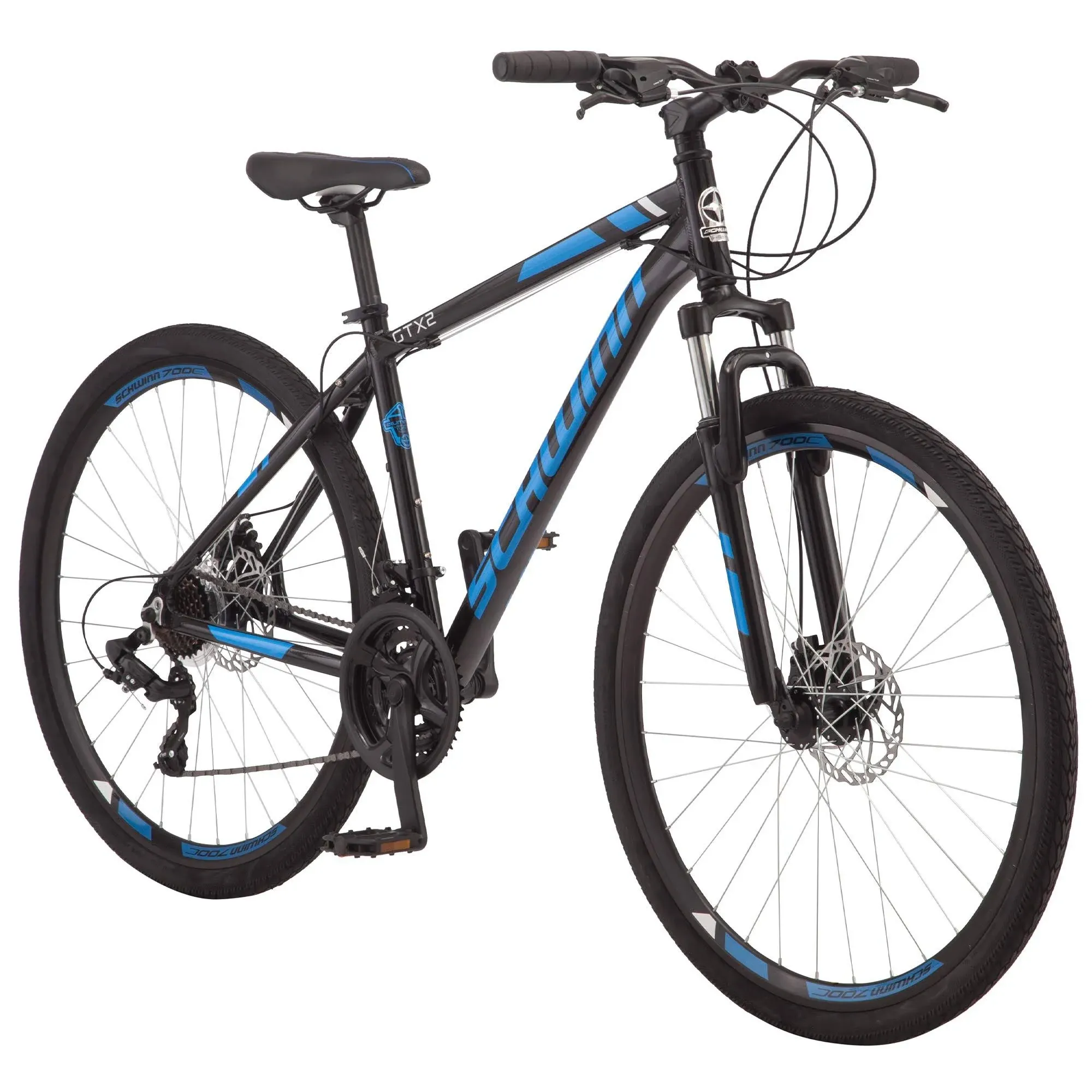 Schwinn GTX-2 Men's 700c 21-Speed Hybrid Bike