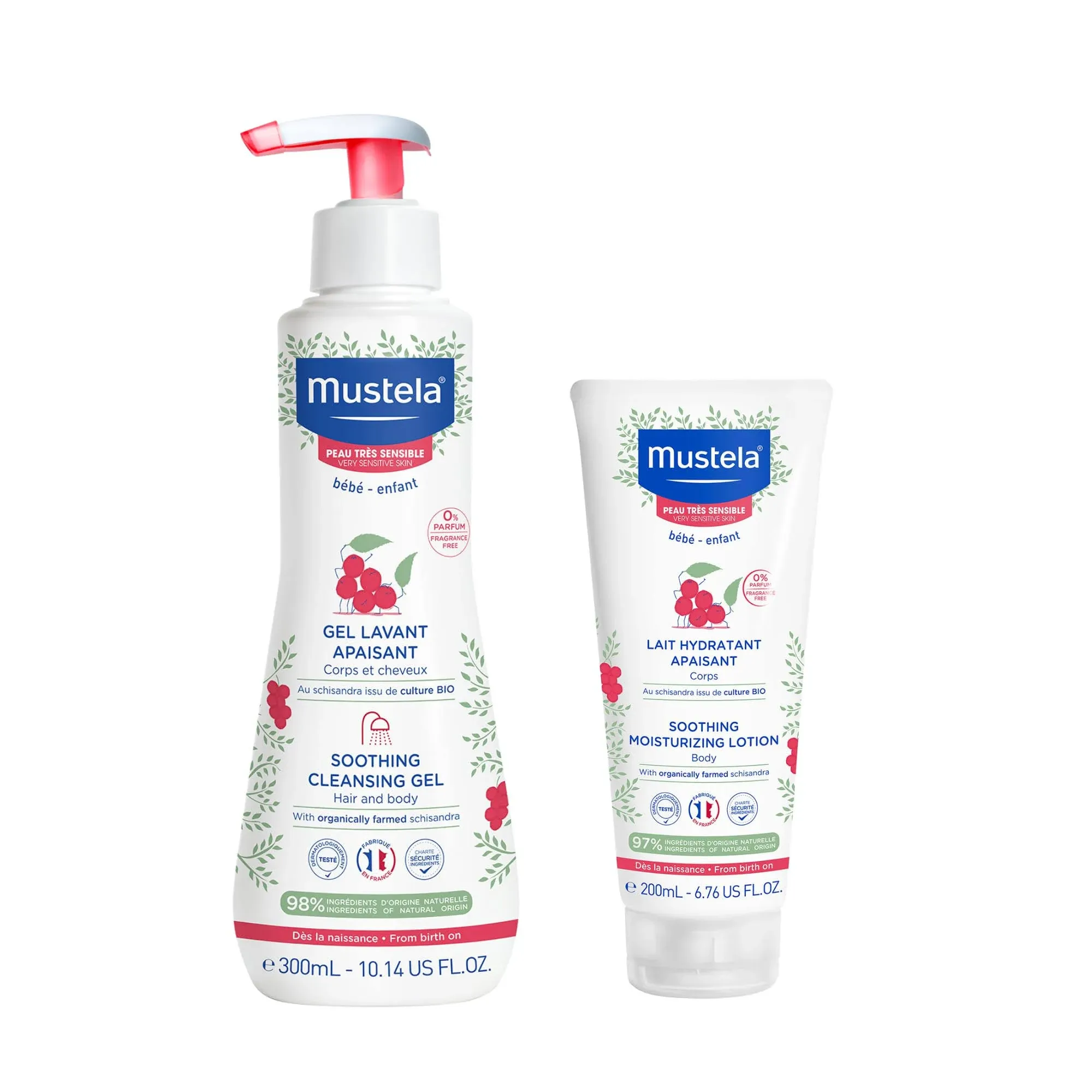 Mustela Bathtime Gift Set Baby Skin Care