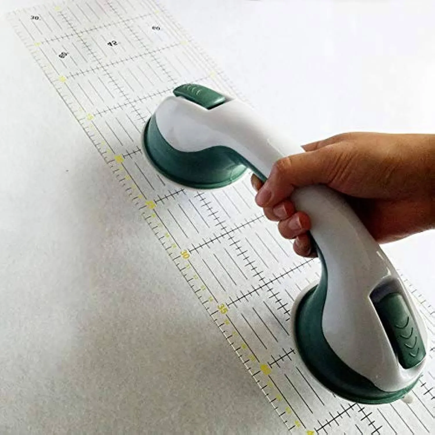 DIY Sewing Tools Ruler Handle (Strong Adsorption) for Quilting Patchwork Ruler