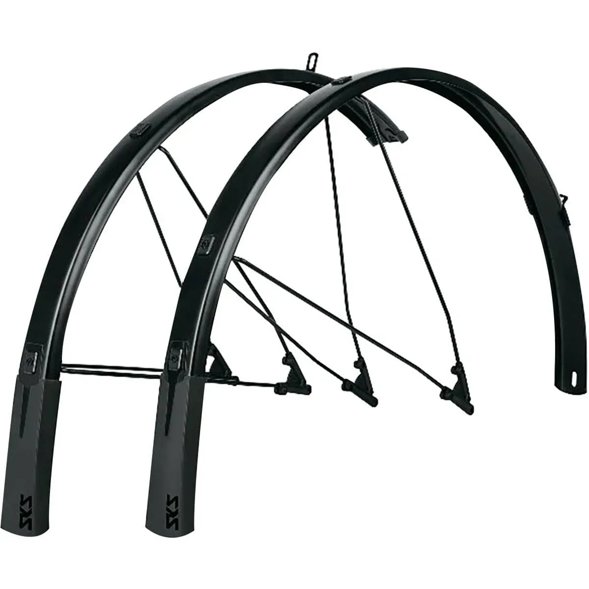 SKS B65 Bluemels Style Full Coverage Fender Set - 65mm, 27.5/29/700 x 1.75-2.25&#034;