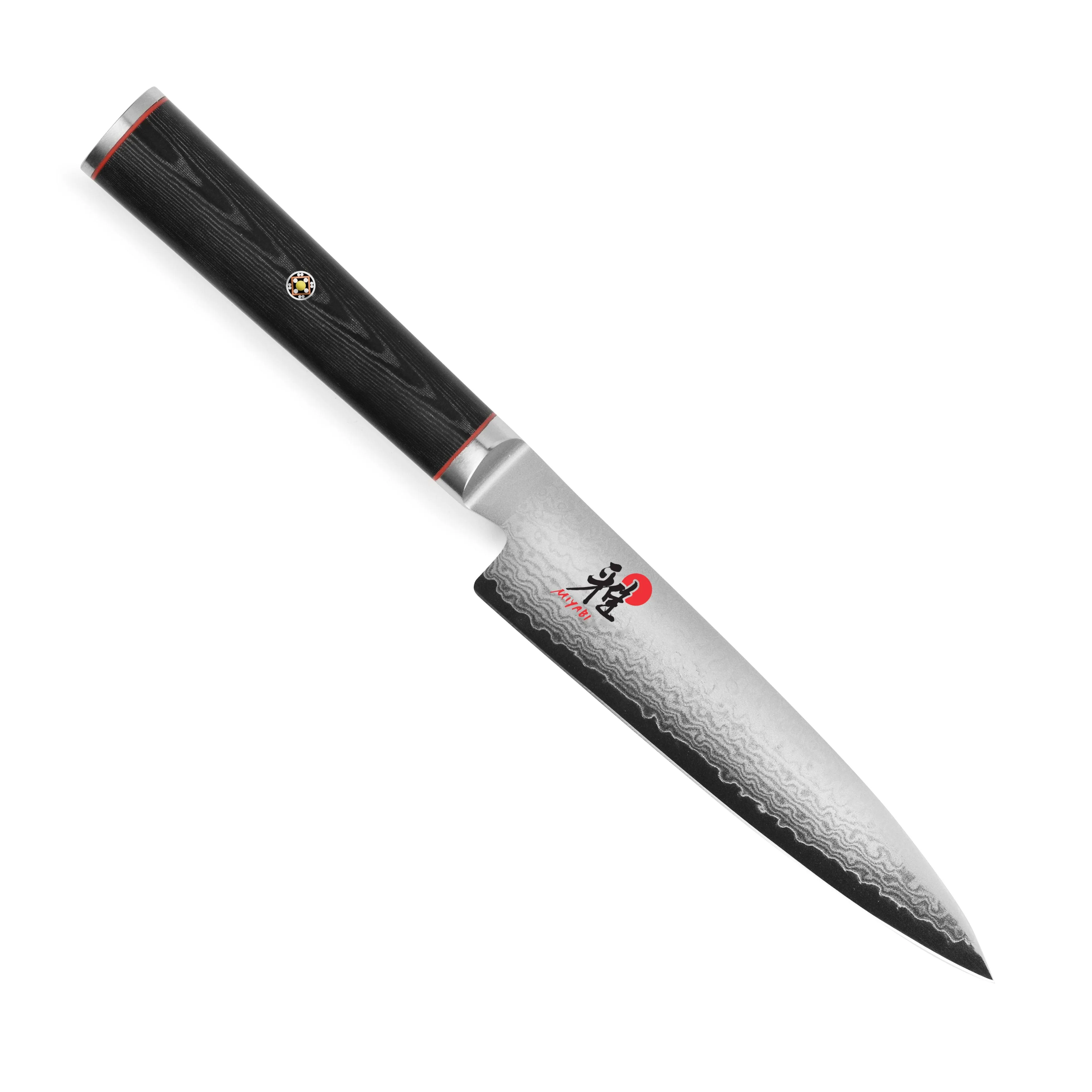 Miyabi Kaizen 5000DP Super Steel Utility Knife, 6-Inches